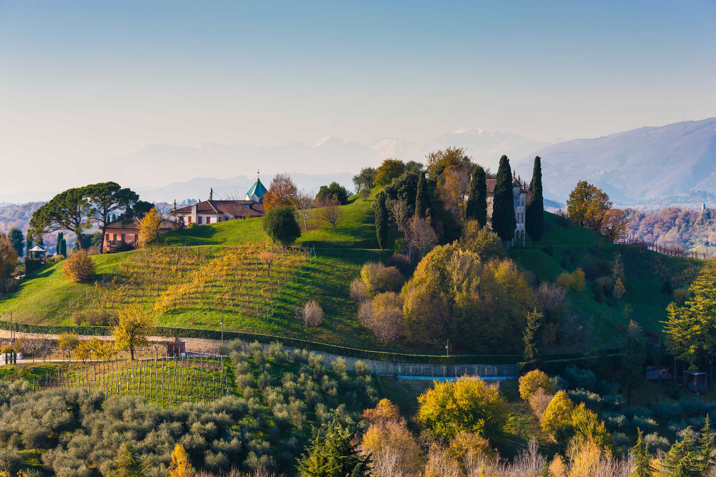 Prosecco wine region a new Unesco world heritage + Asolo & Bassano